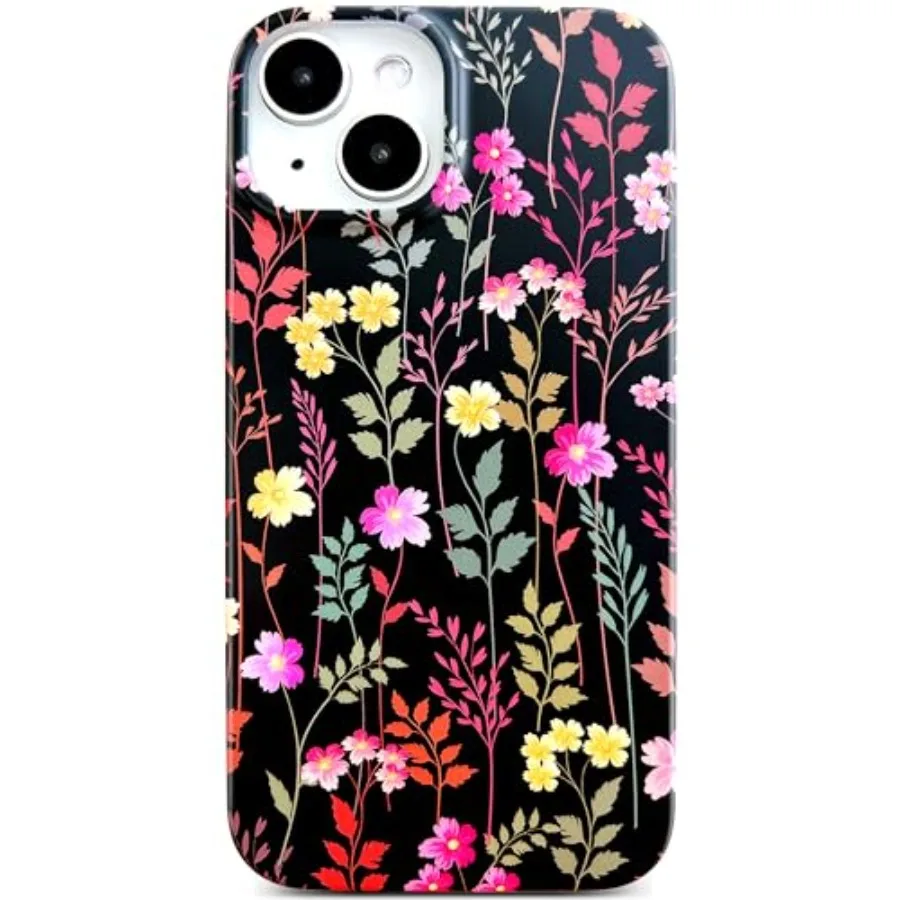 for iPhone 14/13 Case 6.1 inch, Cute Garden Flowers Design for Girls Women, Matte Pattern Soft Shockproof TPU Anti-Scratch Phon
for iPhone 14/13 Case 6.1 inch, Cute Garden Flowers Design for Girls Women, Matte Pattern Soft Shockproof TPU Anti-Scratch Phon