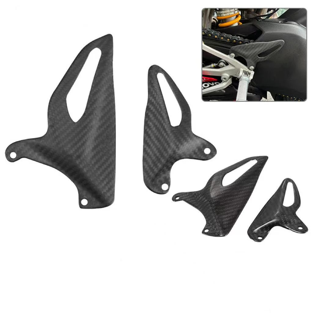 Heel Guard Protector Carbon Fiber For DUCATI Panigale V4/S/R Streetfighter V2 V4/S 2018-2024 Foot Wing Rearset moto Accessories
Heel Guard Protector Carbon Fiber For DUCATI Panigale V4/S/R Streetfighter V2 V4/S 2018-2024 Foot Wing Rearset moto Accessories