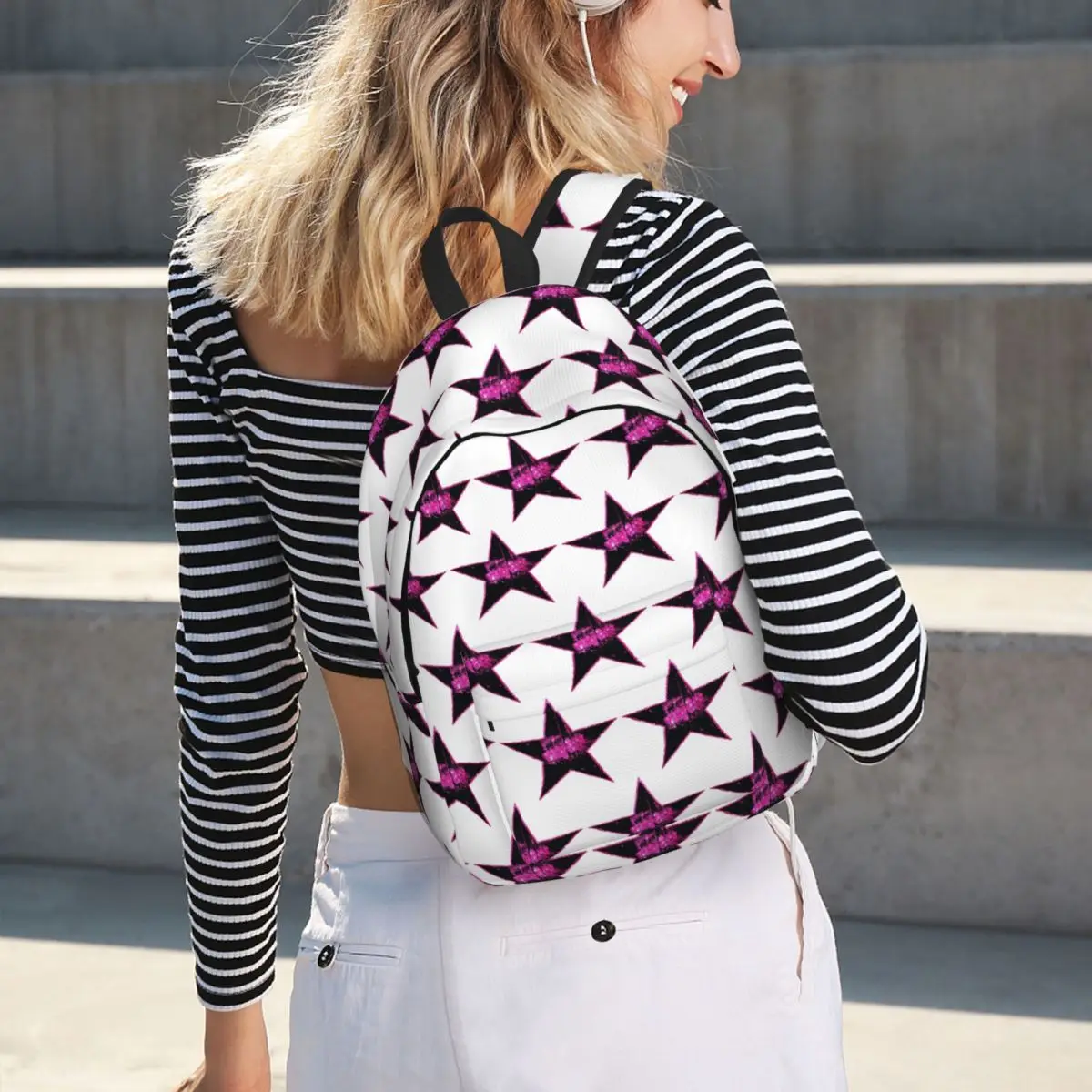 Hot Pink Glitter Grunge Star Student Backpack School Bag Hiking Travel Daypack for Boys Girls Fashion Bookbag Shoulder Bags
Hot Pink Glitter Grunge Star Student Backpack School Bag Hiking Travel Daypack for Boys Girls Fashion Bookbag Shoulder Bags