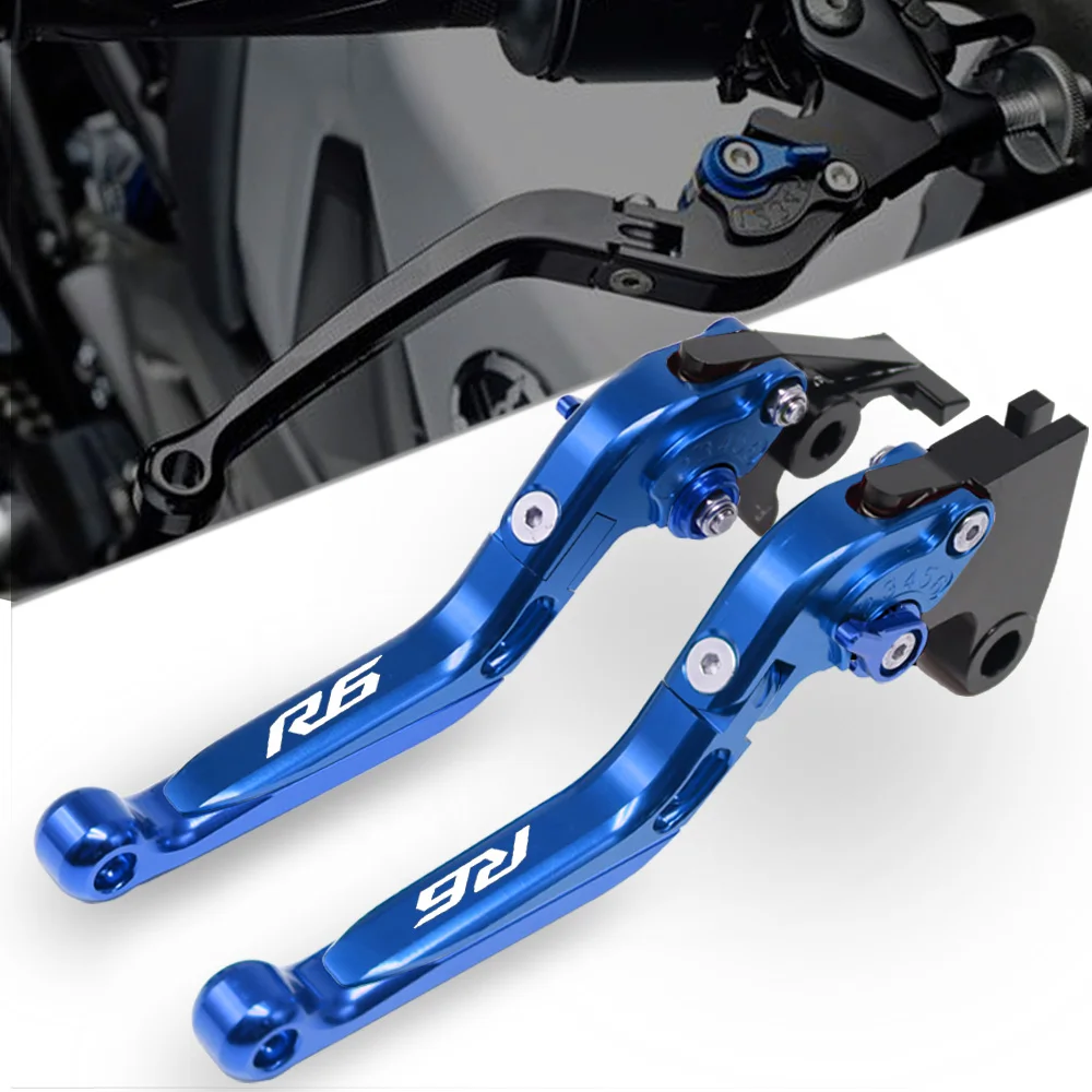 Motorcycle Accessories CNC Adjustable Extendable Foldable Brake Clutch Levers For YAMAHA YZF R6 2017 2018 2019 2020 2021
Motorcycle Accessories CNC Adjustable Extendable Foldable Brake Clutch Levers For YAMAHA YZF R6 2017 2018 2019 2020 2021