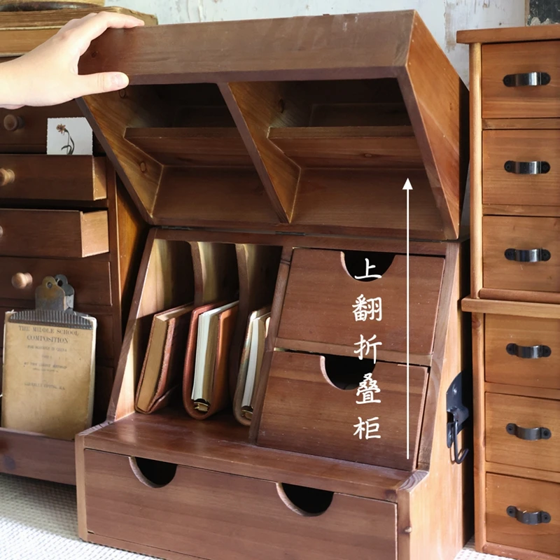 Furniture for small-sized apartments folding cabinet seal tape hand ledger wooden shelf
Furniture for small-sized apartments folding cabinet seal tape hand ledger wooden shelf