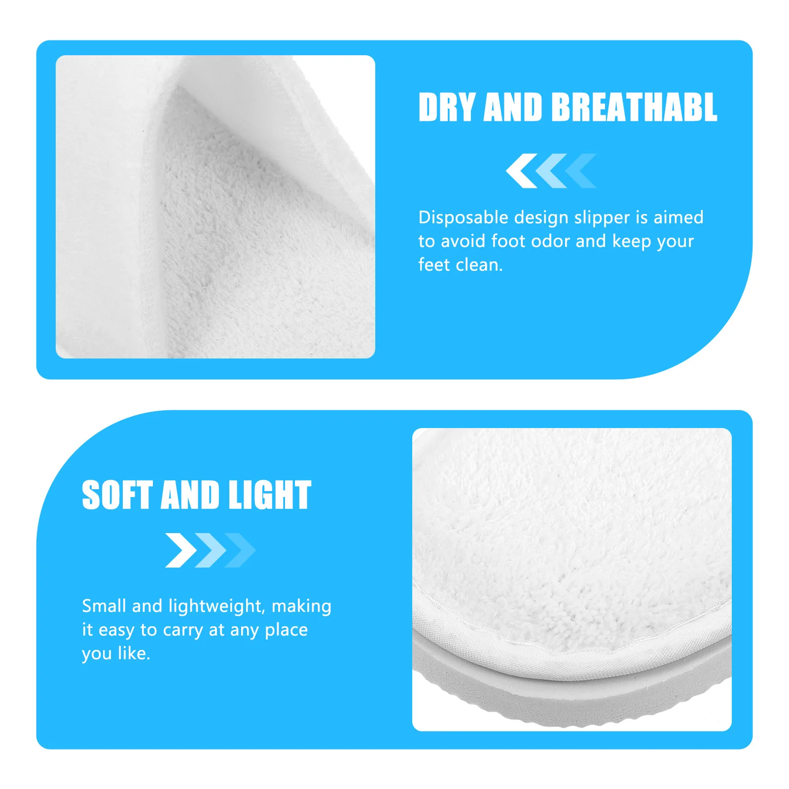 6Pairs White Breathable Coral Fleece Slippers Non-Slip Home Indoor Disposable Travel Spa Guest Shoes Hotel Slippers
6Pairs White Breathable Coral Fleece Slippers Non-Slip Home Indoor Disposable Travel Spa Guest Shoes Hotel Slippers