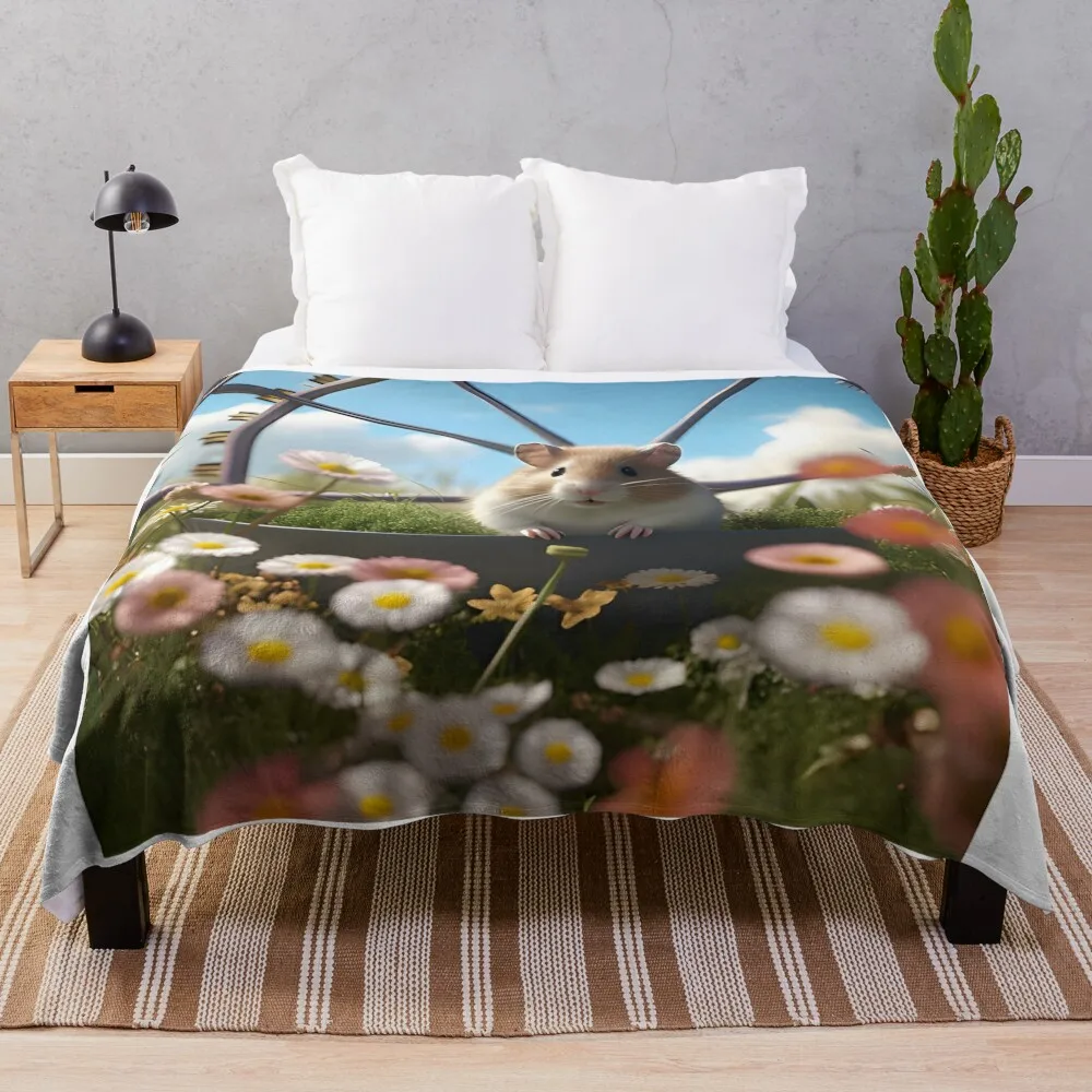 Hamster Excited to Get a New Home Throw Blanket Stuffeds Travel Luxury Throw warm for winter Blankets
Hamster Excited to Get a New Home Throw Blanket Stuffeds Travel Luxury Throw warm for winter Blankets
