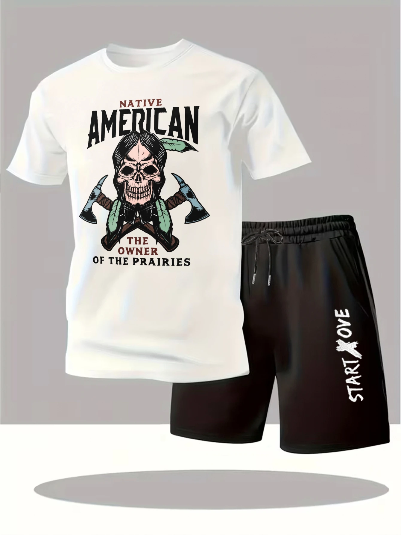 Мужские комплекты 2025: Новинка! Модный костюм для мужчин, комплект одежды с коротким рукавом, с графическим принтом, мужской спортивный костюм, мужской тренировочный костюм.
Мужские комплекты 2025: Новинка! Модный костюм для мужчин, комплект одежды с коротким рукавом, с графическим принтом, мужской спортивный костюм, мужской тренировочный костюм.