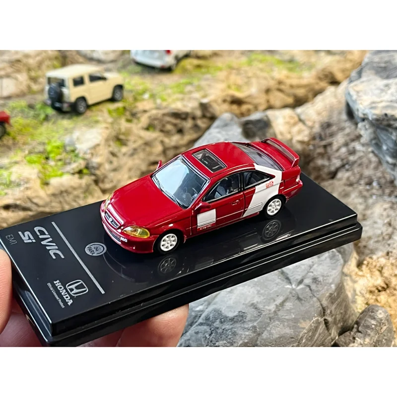 (Paint Flaws) PARA Diecast 1:64 Scale HONDA CIVIC SI EM1 1999 Alloy Car Model Static Display Collectibles Boy Gift Decoration
(Paint Flaws) PARA Diecast 1:64 Scale HONDA CIVIC SI EM1 1999 Alloy Car Model Static Display Collectibles Boy Gift Decoration