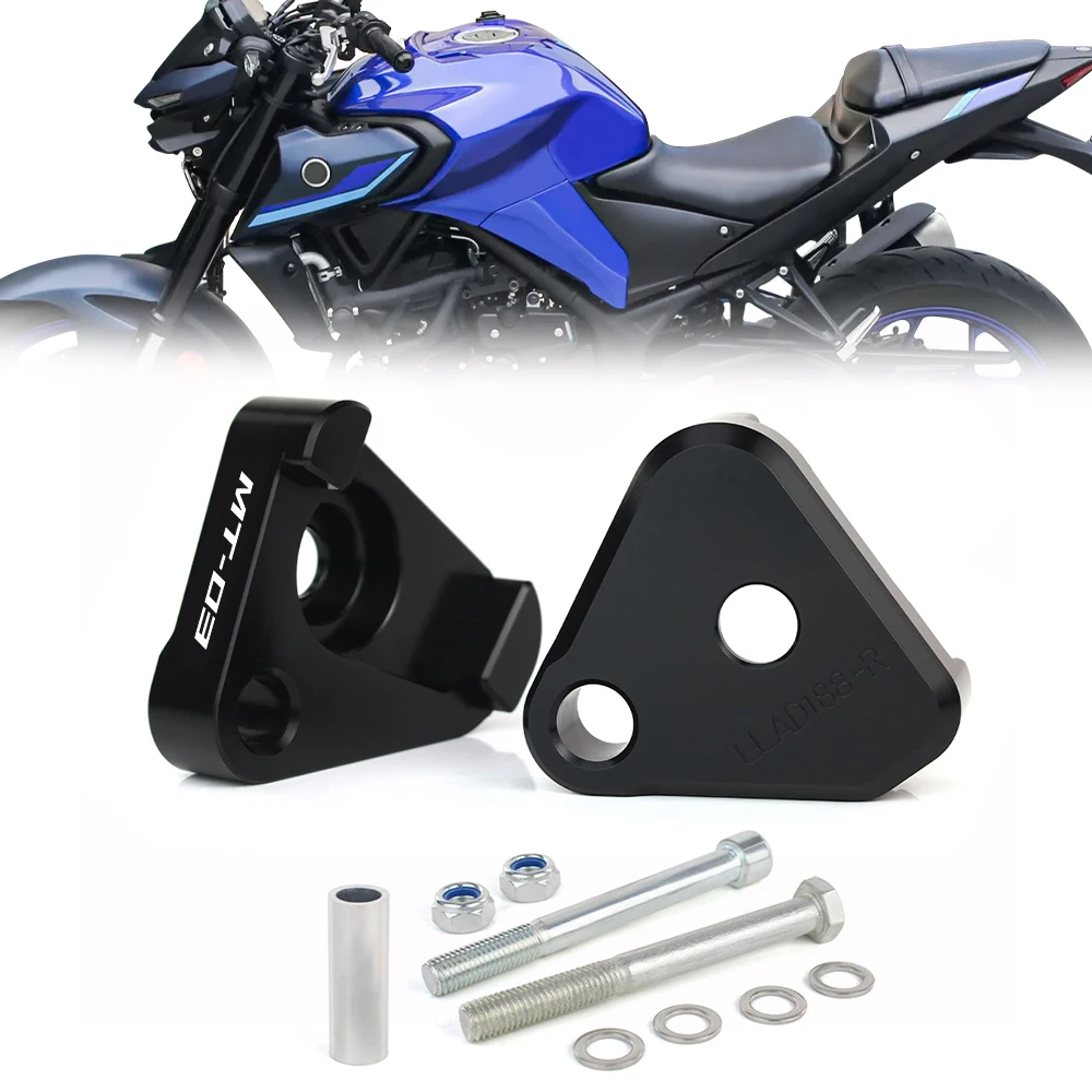 Motorcycle Rear Suspension Lowering Links kit Fit Aluminum For Yamaha MT-03 2016 2017 2018 2019-2024 MT03 YZF-R3 2015-2023 2024
Motorcycle Rear Suspension Lowering Links kit Fit Aluminum For Yamaha MT-03 2016 2017 2018 2019-2024 MT03 YZF-R3 2015-2023 2024