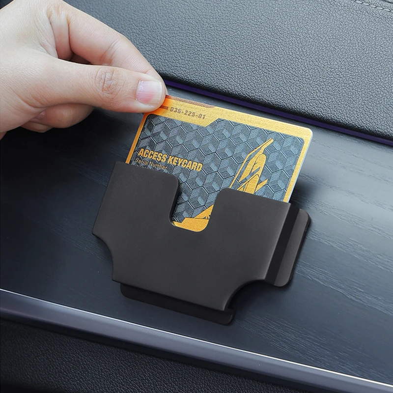 1Pc Parking Card Holder, Multi-functional TPE Adhesive Ticket Clip, Portable Storage for Car Interior, Suitable for Audi Benz
1Pc Parking Card Holder, Multi-functional TPE Adhesive Ticket Clip, Portable Storage for Car Interior, Suitable for Audi Benz