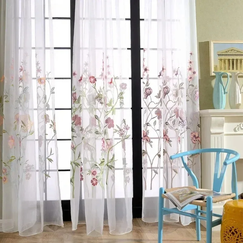 French Cotton luxury Embroidery Curtains Living Dining Room Bedroom Blackout Window Drapes Fabric Curtain Interior White Tulle
French Cotton luxury Embroidery Curtains Living Dining Room Bedroom Blackout Window Drapes Fabric Curtain Interior White Tulle