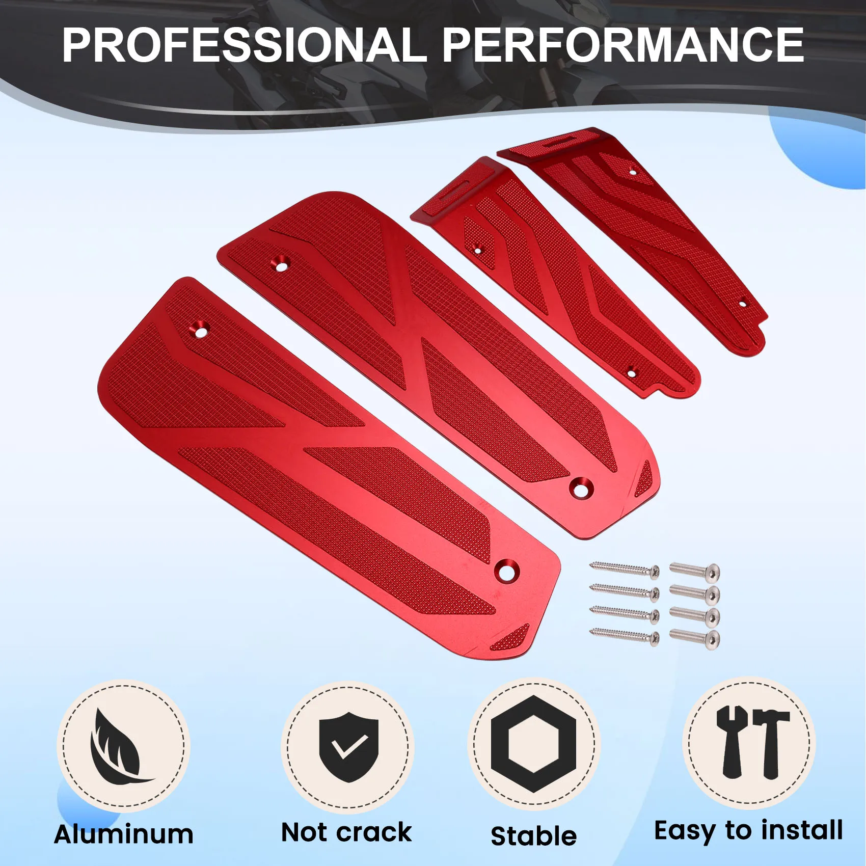 AEF2-Motorcycle Modified Part Foot Mats Footrest Footboard Footpads Pedal Compatible For KYMCO Racing X 150 RKS150
AEF2-Motorcycle Modified Part Foot Mats Footrest Footboard Footpads Pedal Compatible For KYMCO Racing X 150 RKS150