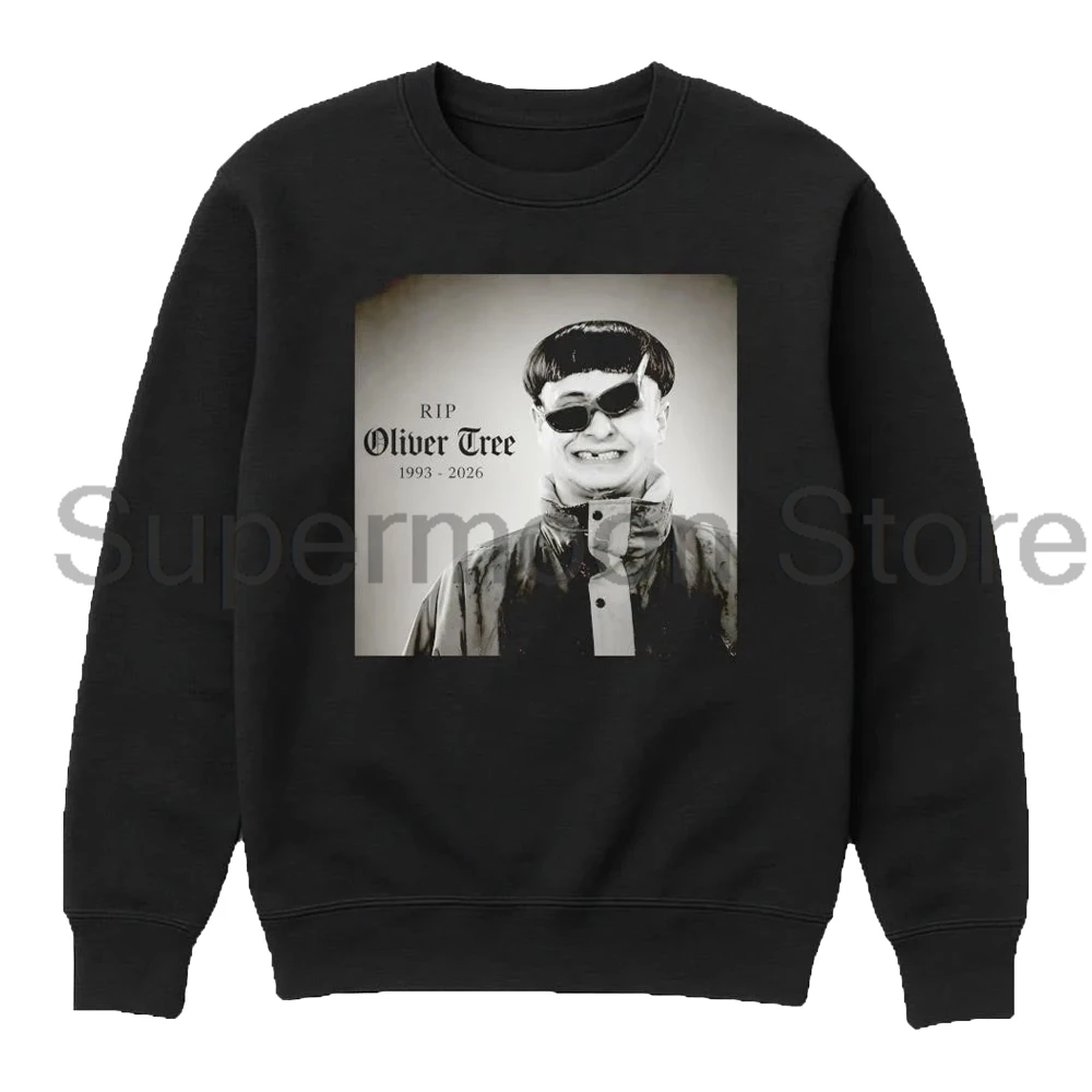 Rip Oliver Tree 1993-2026 Memorial Rest in Peace Crewneck Long Sleeve Streetwear Women Men Heavyweight Cotton Sweatshirt
Rip Oliver Tree 1993-2026 Memorial Rest in Peace Crewneck Long Sleeve Streetwear Women Men Heavyweight Cotton Sweatshirt