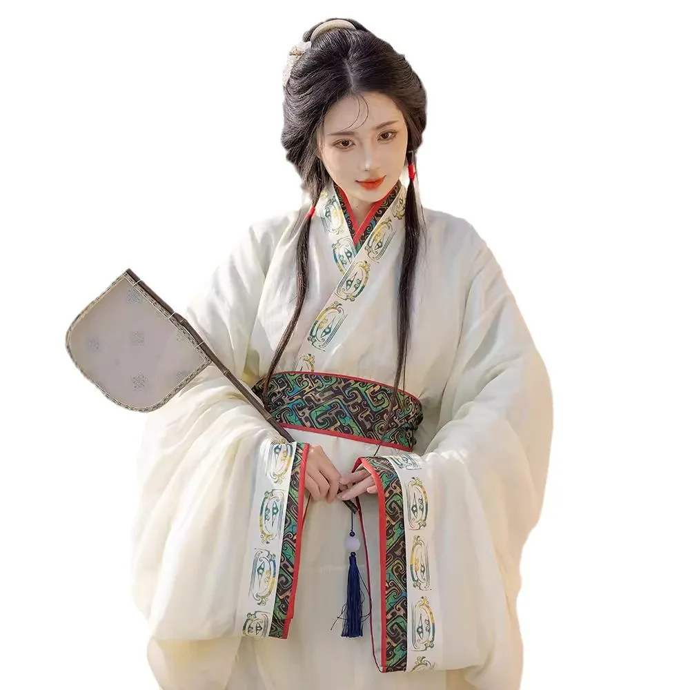 Chu Yao Warring States Robe Straight Trailing in Large Volume Mashan Chu Tomb Restoration Adult Daily Original Hanfu Women
Chu Yao Warring States Robe Straight Trailing in Large Volume Mashan Chu Tomb Restoration Adult Daily Original Hanfu Women