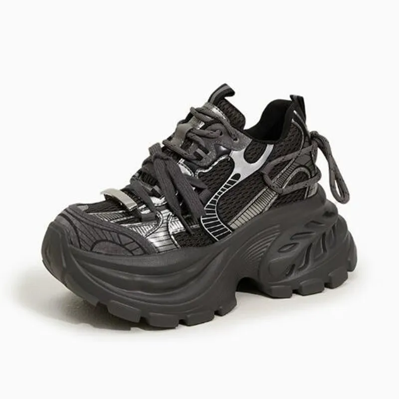 10CM Air Mesh Microfiber Leather Casual Shoes New 2026 Autumn Women Chunky Sneakers High Platform Outdoor Sports Dad Shoes Woman
10CM Air Mesh Microfiber Leather Casual Shoes New 2026 Autumn Women Chunky Sneakers High Platform Outdoor Sports Dad Shoes Woman