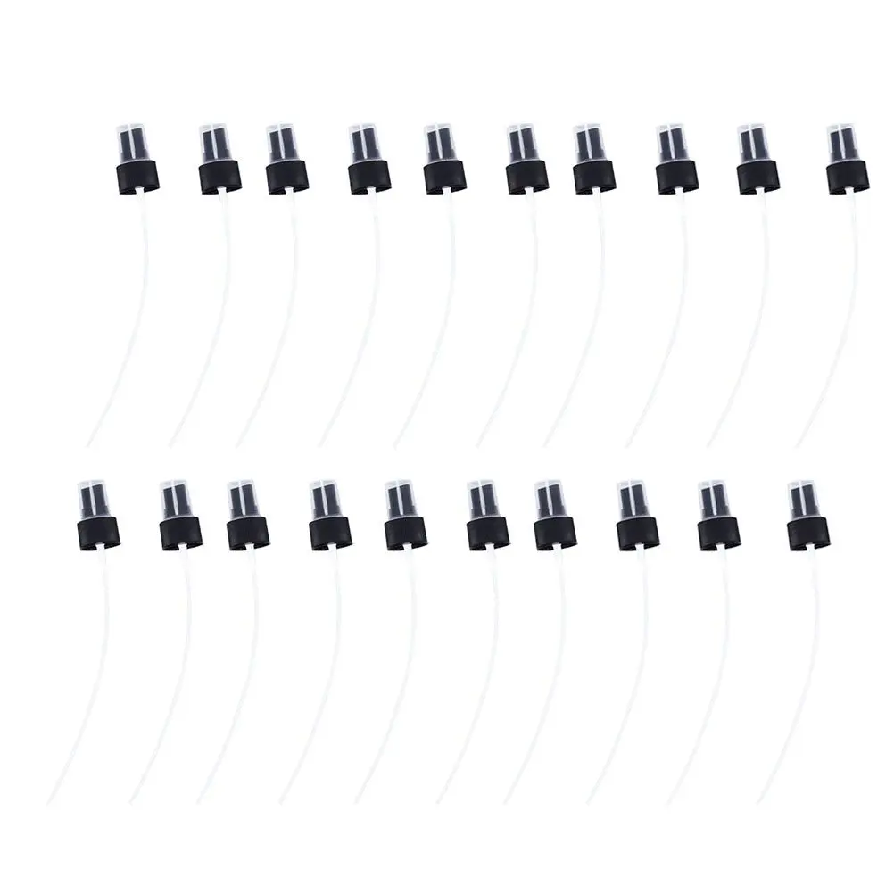 20 Pcs Spray Heads Fine Press Plastic Nozzles for Bottles Replacement Perfume Sprayer Accessories Durable Easy Care
20 Pcs Spray Heads Fine Press Plastic Nozzles for Bottles Replacement Perfume Sprayer Accessories Durable Easy Care