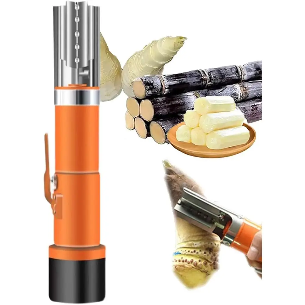 Electric Sugarcane Peeler with Safety Cover for Various Fruits and Vegetables Including Sugarcane, Coconut, Pumpkin, and Winter
Electric Sugarcane Peeler with Safety Cover for Various Fruits and Vegetables Including Sugarcane, Coconut, Pumpkin, and Winter