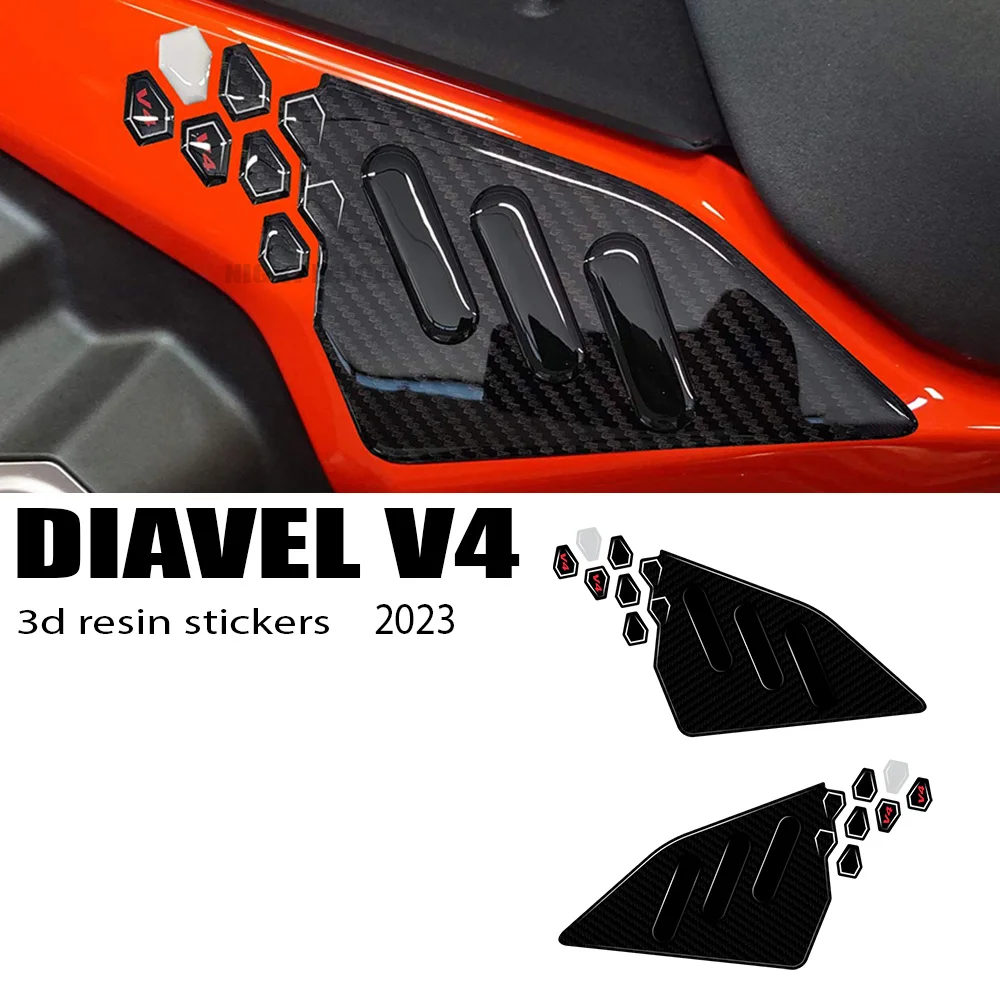 2023 3D Stickers Motorcycle Accessories Side Area Protector 3D Epoxy Resin Sticker Kit for Ducati Diavel V4 2023-
2023 3D Stickers Motorcycle Accessories Side Area Protector 3D Epoxy Resin Sticker Kit for Ducati Diavel V4 2023-