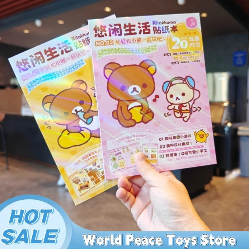 Kawaii Rilakkuma Sticker Book Stickers Cartoon Cute Diy Handmade Scene Combination For Scrapbooking Journal Diary Decoration
Kawaii Rilakkuma Sticker Book Stickers Cartoon Cute Diy Handmade Scene Combination For Scrapbooking Journal Diary Decoration