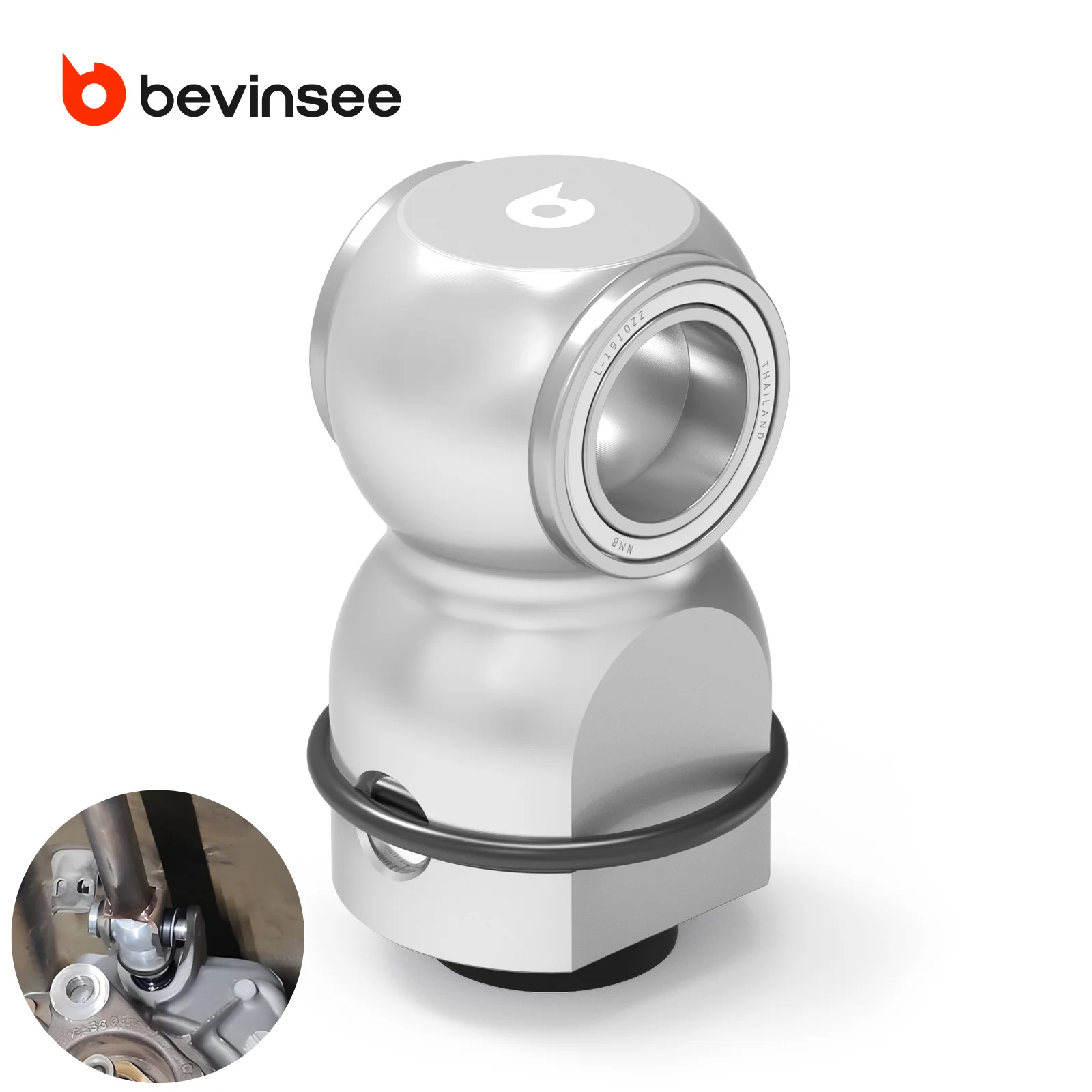 BEVINSEE Aluminium Shifter Selector Rod Joint Upgrade For BMW E36 E30 E34 E31, Replace for 25117503525/25111220198/23411466134
BEVINSEE Aluminium Shifter Selector Rod Joint Upgrade For BMW E36 E30 E34 E31, Replace for 25117503525/25111220198/23411466134