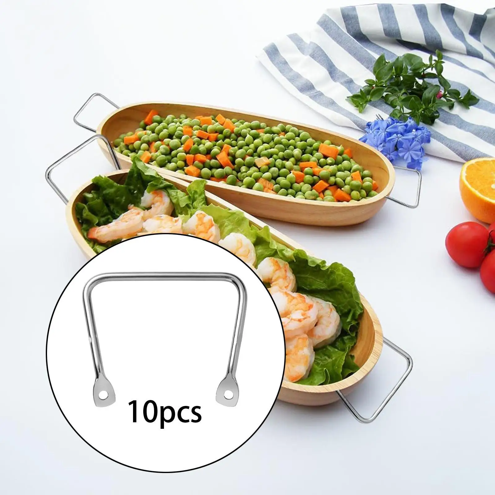 Comfortable Grip Serving Tray Handles Seafood Pan Hardware for Wooden Food Serving Boards in Kitchen
Comfortable Grip Serving Tray Handles Seafood Pan Hardware for Wooden Food Serving Boards in Kitchen