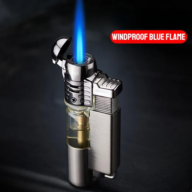 New Small Spray Gun, Windproof, Direct Injection, Inflatable Metal Lighter, Cigar Welding Gun, Moxibustion and Incense Burning
New Small Spray Gun, Windproof, Direct Injection, Inflatable Metal Lighter, Cigar Welding Gun, Moxibustion and Incense Burning