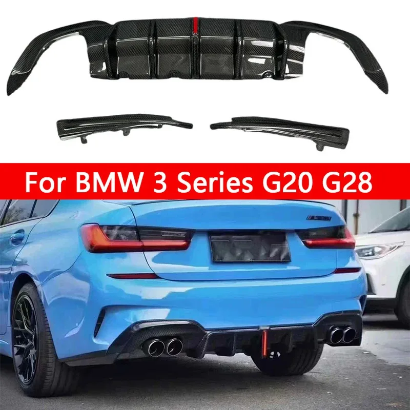 For BMW 3 Series G20 G28 2019-2022 Carbon Fiber Back lip Car Rear Bumper Diffuser Rear Splitters Spoiler Back lip body kit
For BMW 3 Series G20 G28 2019-2022 Carbon Fiber Back lip Car Rear Bumper Diffuser Rear Splitters Spoiler Back lip body kit
