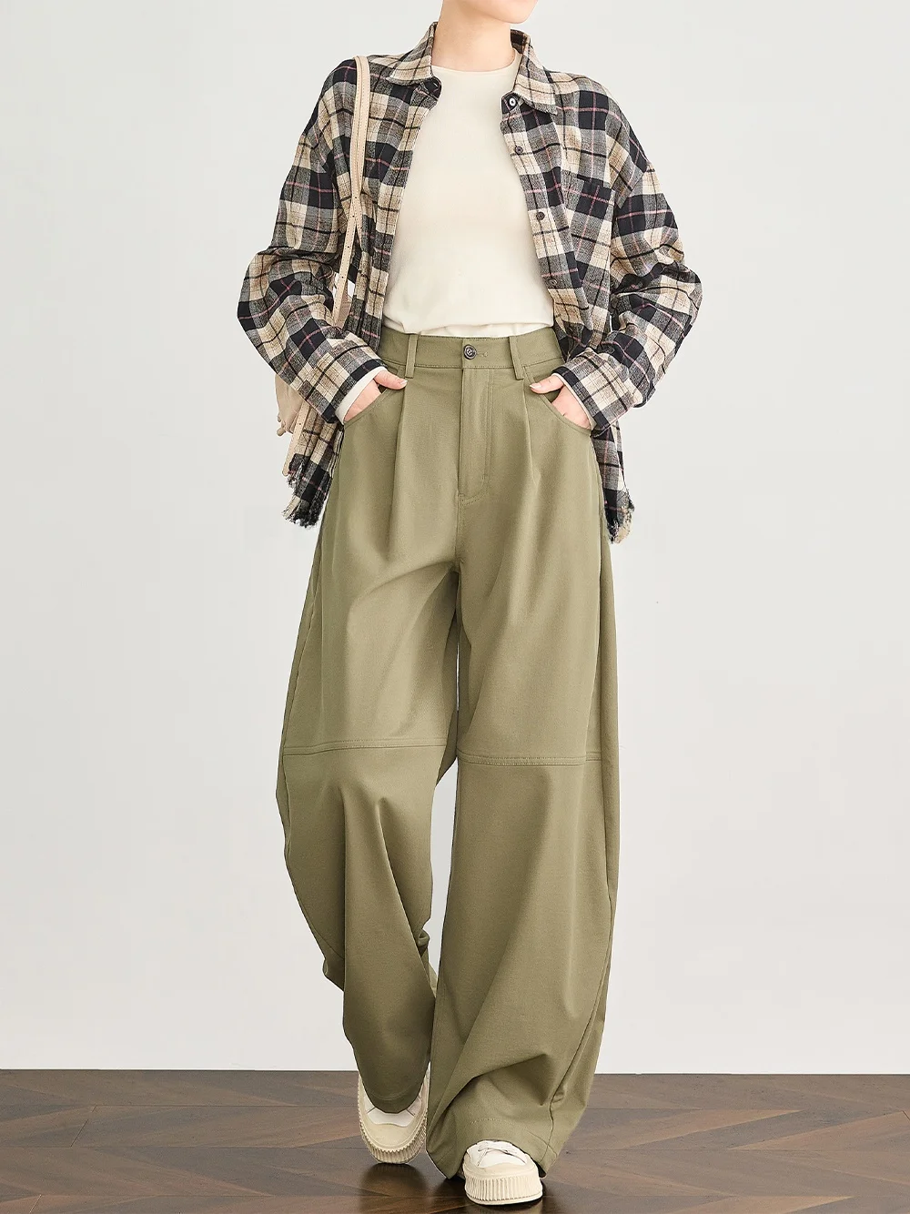 High Waist Extended een Banana Pants Casual Loose Wide Leg Pants Falin Ele Hidden Luxury Sle Ladies' Polyester Fiber
High Waist Extended een Banana Pants Casual Loose Wide Leg Pants Falin Ele Hidden Luxury Sle Ladies' Polyester Fiber