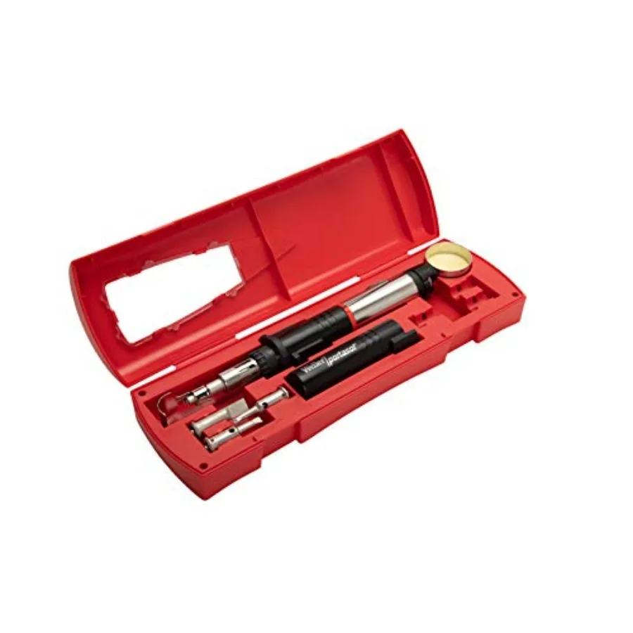 Super-Pro Self Igniting Cordless Butane Soldering Iron Kit
Super-Pro Self Igniting Cordless Butane Soldering Iron Kit
