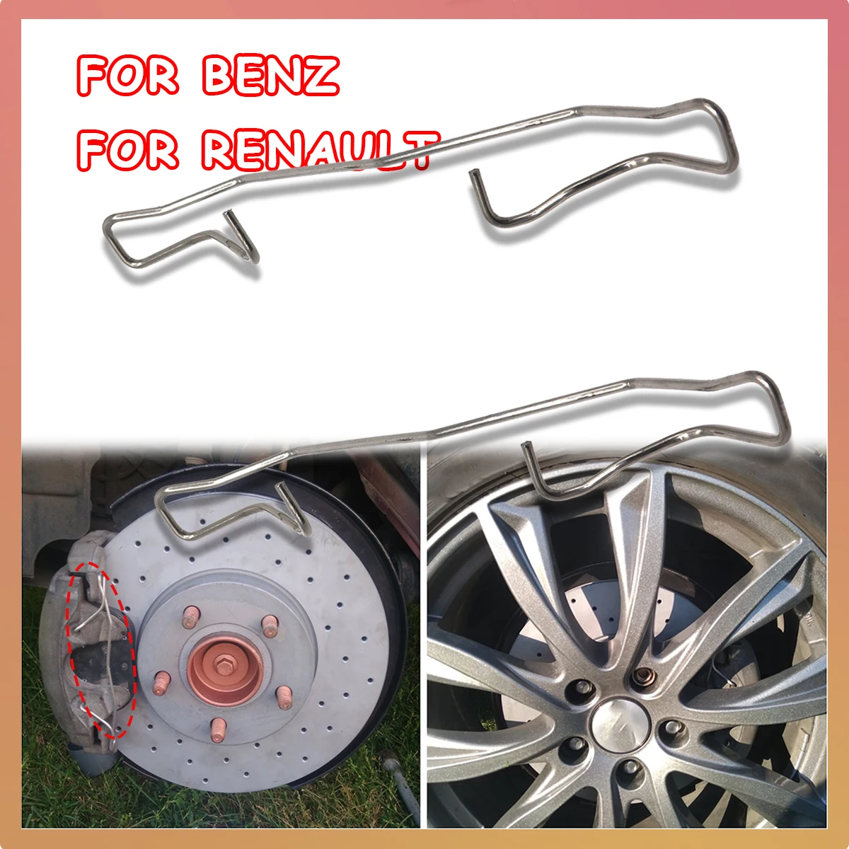 Brake Pads Fittings Caliper Spring Retainer Anti-Rattle Clip For RENAULT CAPTUR CLIO MEGANE CC BENZ C-CLASS W202 T-Model S202
Brake Pads Fittings Caliper Spring Retainer Anti-Rattle Clip For RENAULT CAPTUR CLIO MEGANE CC BENZ C-CLASS W202 T-Model S202