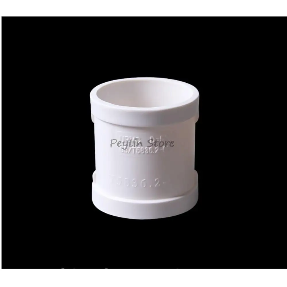 5Pcs Inside Diameter 50mm PVC White Middle Straight Joint Quick Repair Drainage Pipe Fittings
5Pcs Inside Diameter 50mm PVC White Middle Straight Joint Quick Repair Drainage Pipe Fittings