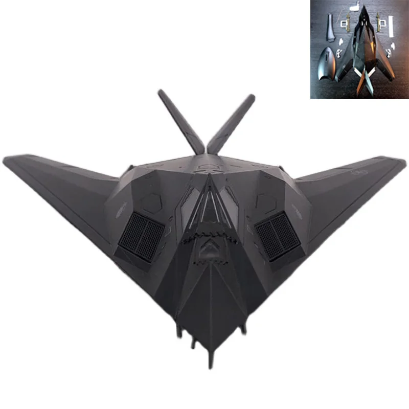 Литый под давлением металлический самолет масштаб 1: 72 F117 Stealth Bomber готовая металлическая модель для детей и взрослых коллекционные игрушки подарок
Литый под давлением металлический самолет масштаб 1: 72 F117 Stealth Bomber готовая металлическая модель для детей и взрослых коллекционные игрушки подарок