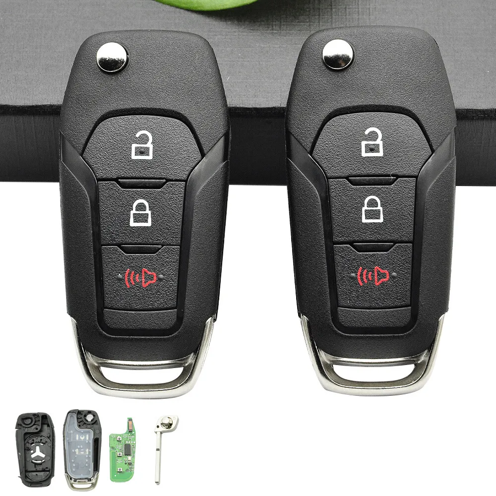 2 For 2015 2016 2017 2018 2019 Ford F-150 F-250 F350 Keyless Remote Flip Key Fob
2 For 2015 2016 2017 2018 2019 Ford F-150 F-250 F350 Keyless Remote Flip Key Fob