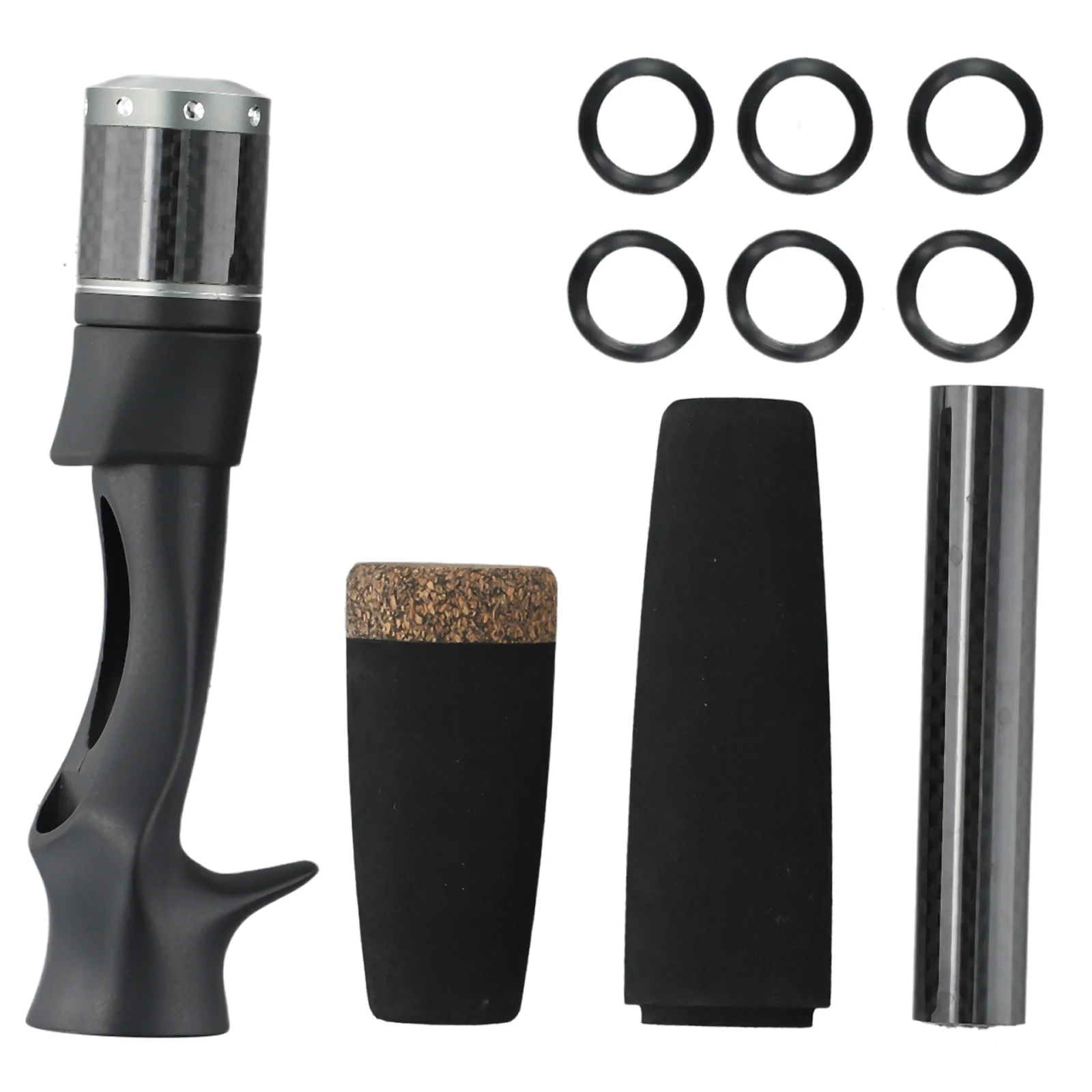 Seat Wheel Seat Fishing Rod 63g Black ACS Plastic Building Repair Kit Split Cork 165 X 90 X 23mm 6.50 X 3.54 X 0.91
Seat Wheel Seat Fishing Rod 63g Black ACS Plastic Building Repair Kit Split Cork 165 X 90 X 23mm 6.50 X 3.54 X 0.91