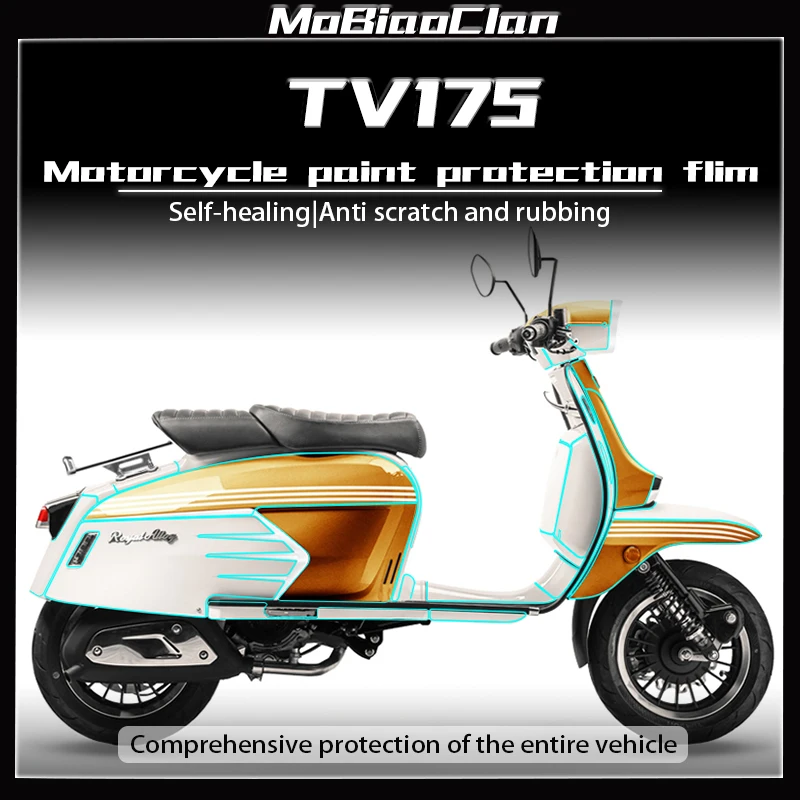 For Royal Alloy RA TV175 tv175 Motorcycle paint protective film modification decoration accessories transparent invisible film
For Royal Alloy RA TV175 tv175 Motorcycle paint protective film modification decoration accessories transparent invisible film