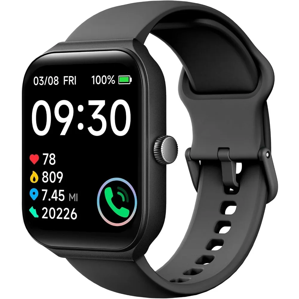 Smart Watch with Built-in Alexa, 1.95" Display, Fitness Tracker, Waterproof, Compatible with Android & iOS
Smart Watch with Built-in Alexa, 1.95" Display, Fitness Tracker, Waterproof, Compatible with Android & iOS