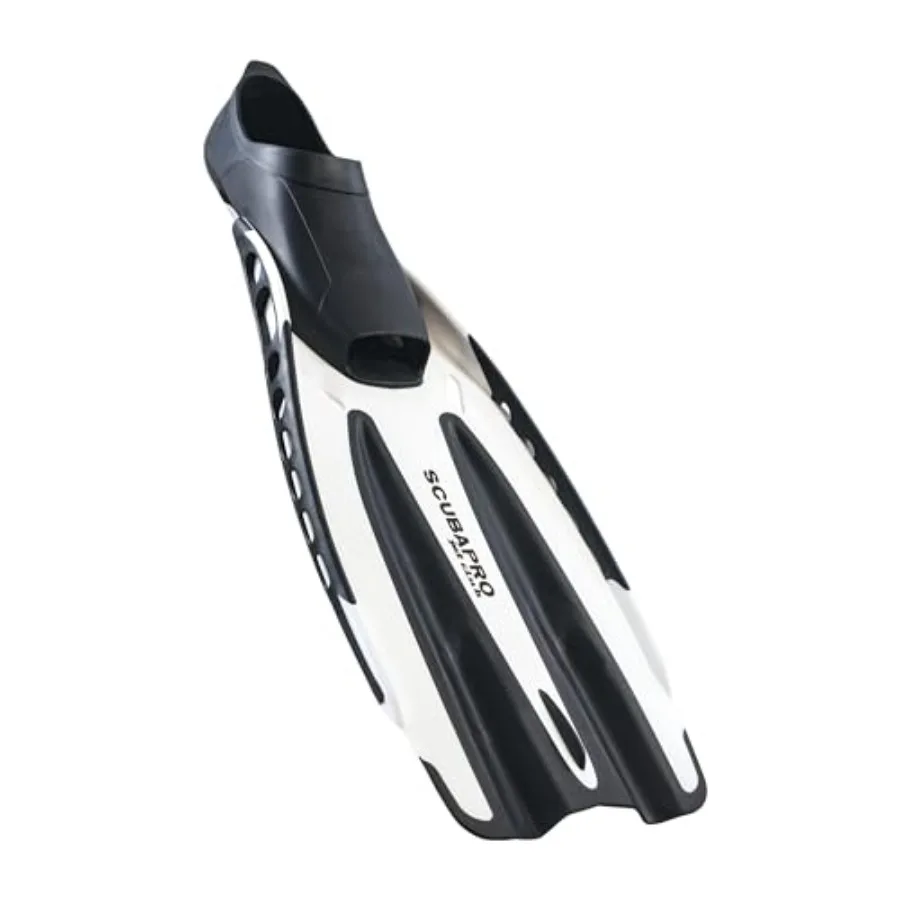 Jet Club Fin, Full Foot, White, S for snorkeling, lightweight rubber, ergonomic design, enhanced propulsion and comfort
Jet Club Fin, Full Foot, White, S for snorkeling, lightweight rubber, ergonomic design, enhanced propulsion and comfort