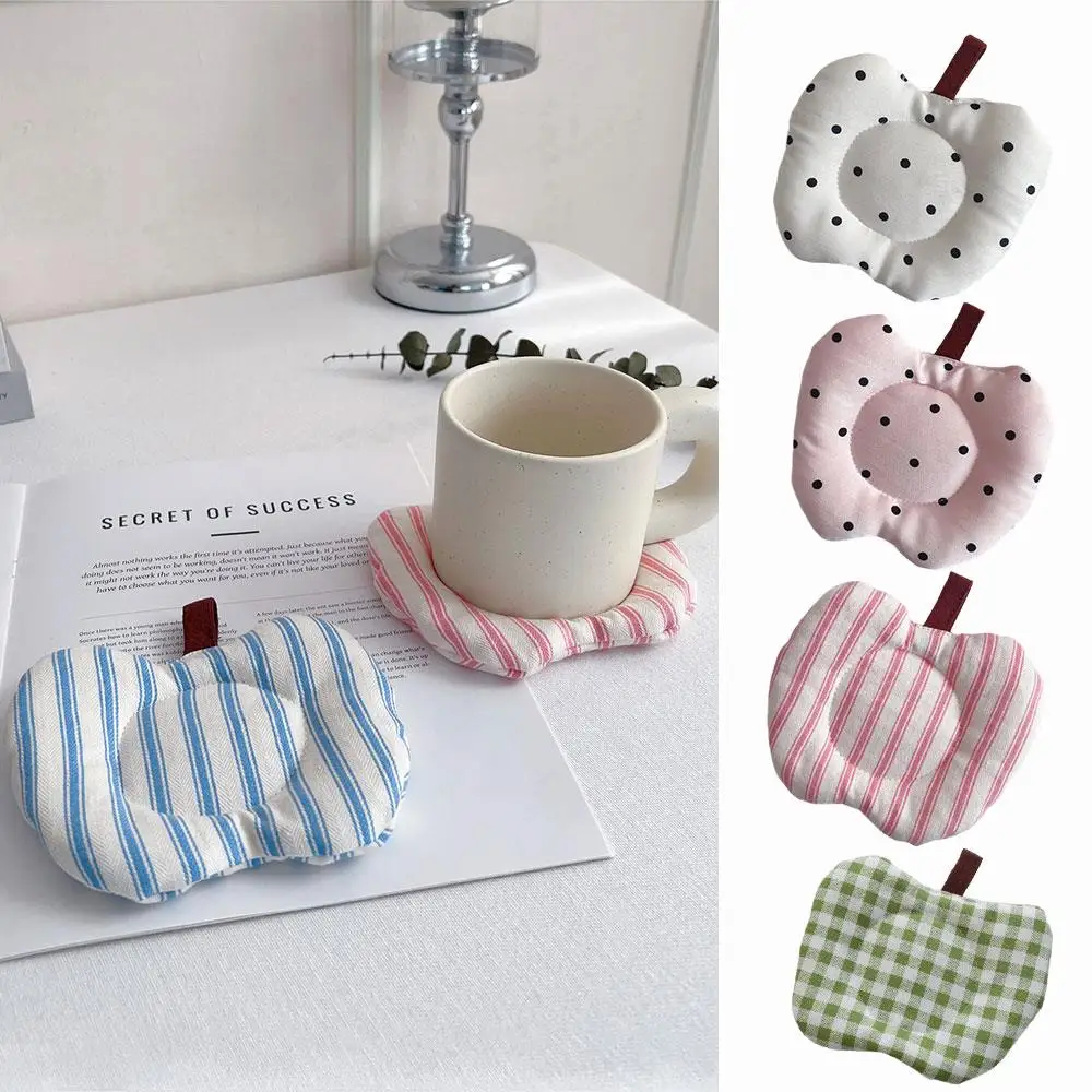 Ins Style Apple Clip Cotton Coaster Thickened Fabric Insulation Pad Table Mat Placemat Creative Cloth Art Kitchen Mat Decor
Ins Style Apple Clip Cotton Coaster Thickened Fabric Insulation Pad Table Mat Placemat Creative Cloth Art Kitchen Mat Decor