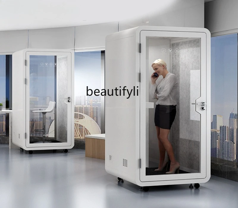Small soundproof room Silent compartment Household indoor mobile office Phone booth Silent compartment Noise reduction Removable
Small soundproof room Silent compartment Household indoor mobile office Phone booth Silent compartment Noise reduction Removable