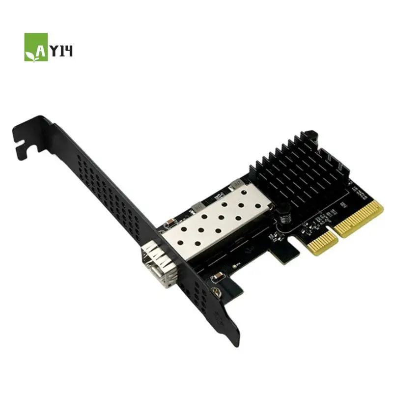AY14 -10G Pcie Network Card RTL8127 10 Gigabit SFP+ Fiber NIC Adapter For Server Workstation For Linux For Windows Low Profile
AY14 -10G Pcie Network Card RTL8127 10 Gigabit SFP+ Fiber NIC Adapter For Server Workstation For Linux For Windows Low Profile