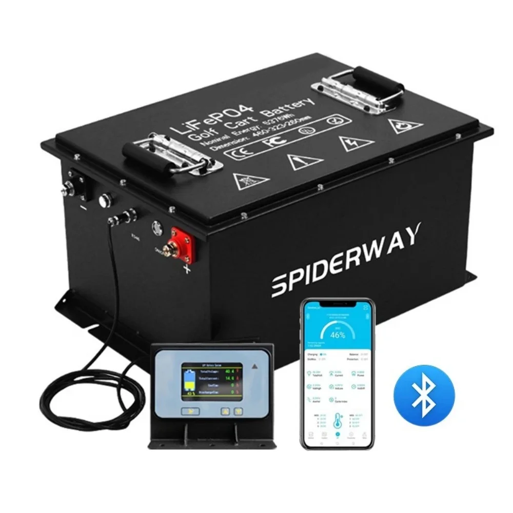 72V 105Ah LiFePO4 Lithium Battery with Charger for Ford Think Neighbor Golf Cart
72V 105Ah LiFePO4 Lithium Battery with Charger for Ford Think Neighbor Golf Cart