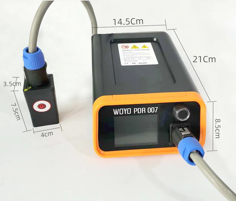 WOYO PDR007 Profession Automotive Electromagnetic Depression Repair Instrument for Iron Steel Body Sheet Dent Removal Magnetic
WOYO PDR007 Profession Automotive Electromagnetic Depression Repair Instrument for Iron Steel Body Sheet Dent Removal Magnetic