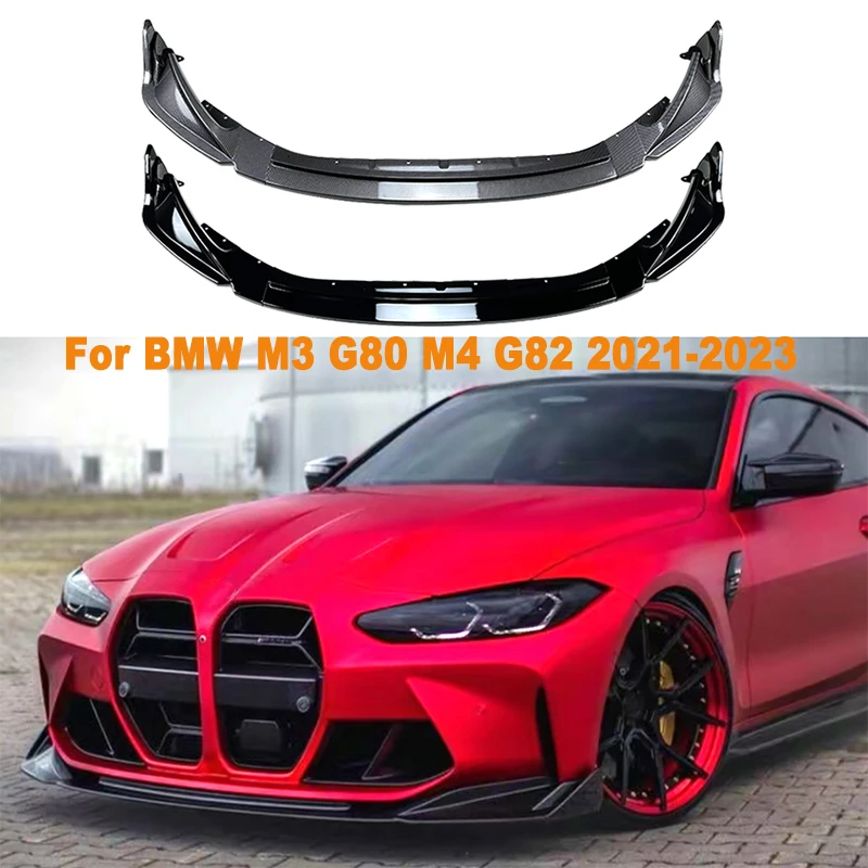 For BMW M3 G80 M4 G82 2021 - 2023 Car Front Bumper Lip Splitter Diffuser Body Kits Spoiler Bumper Guard Protector Accessories
For BMW M3 G80 M4 G82 2021 - 2023 Car Front Bumper Lip Splitter Diffuser Body Kits Spoiler Bumper Guard Protector Accessories