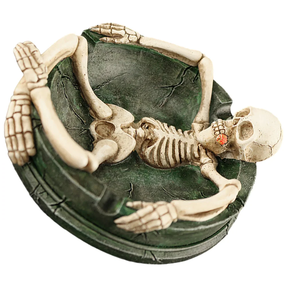 Stylish Skull Shaped Resin Decorative Desktop Ornament Multi-Functional Household Office Ash Storage Creative Ashtray Gift
Stylish Skull Shaped Resin Decorative Desktop Ornament Multi-Functional Household Office Ash Storage Creative Ashtray Gift