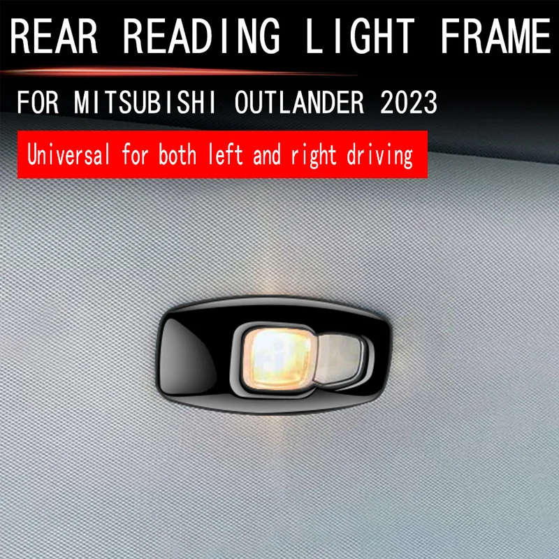 ДЛЯ Mitsubishi Outlander 2023, рамка заднего светильника для чтения, материал ABS, модификация интерьера автомобиля, автомобильные аксессуары
ДЛЯ Mitsubishi Outlander 2023, рамка заднего светильника для чтения, материал ABS, модификация интерьера автомобиля, автомобильные аксессуары