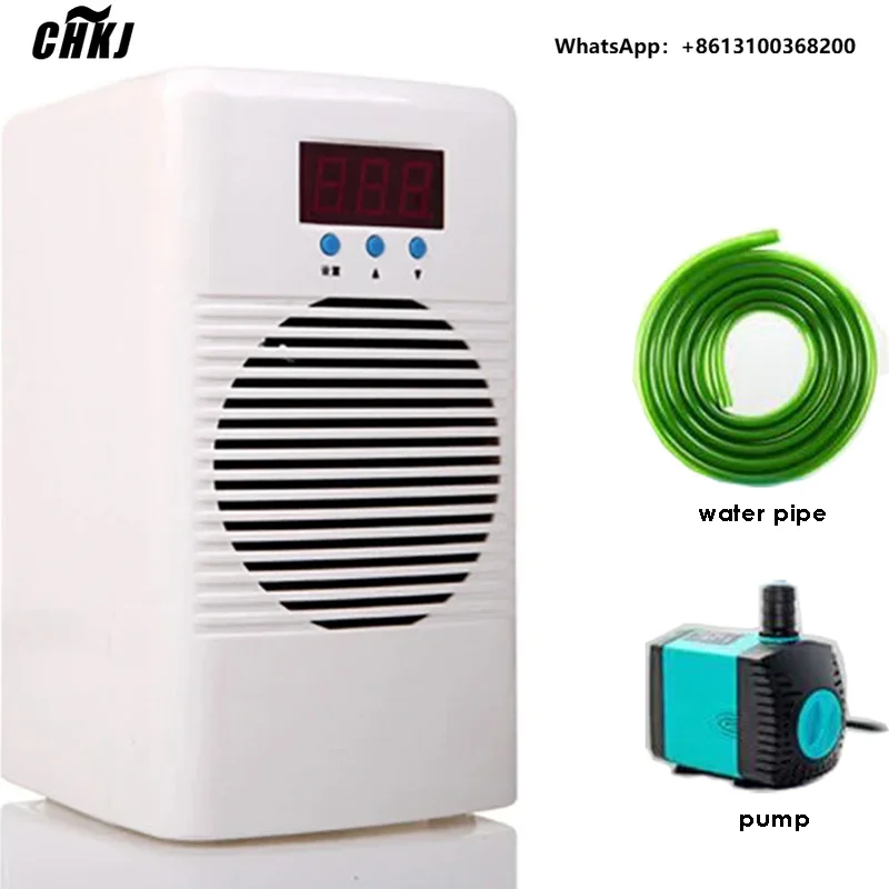 CHKJ AC110-240V Water Chiller Fish Tank Cooling Aquarium Water Cooling Machine Semiconductor Temperature Control
CHKJ AC110-240V Water Chiller Fish Tank Cooling Aquarium Water Cooling Machine Semiconductor Temperature Control