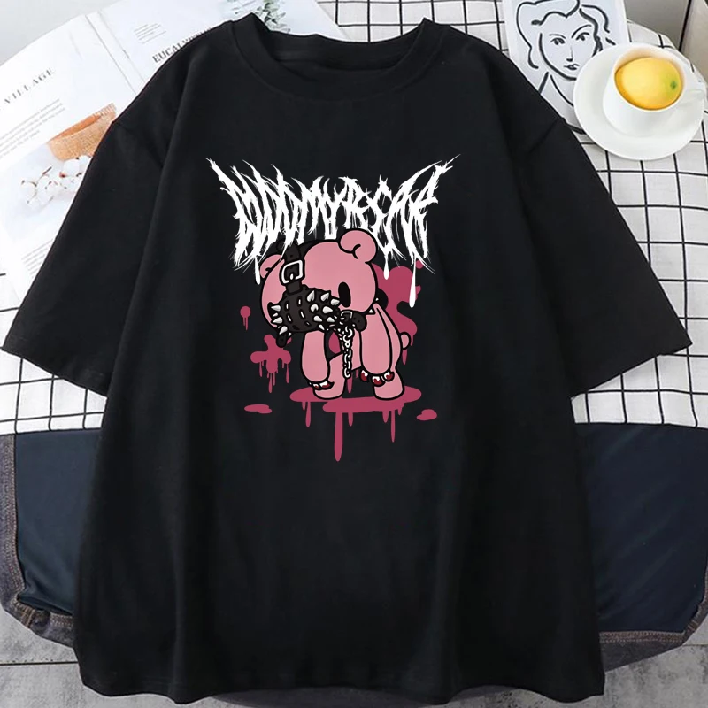 Cute KUROMI Print T-shirts For Women Summer Lovely Short Sleeve Casual Round Neck T-shirts Ladies Creative Personalized Tops
Cute KUROMI Print T-shirts For Women Summer Lovely Short Sleeve Casual Round Neck T-shirts Ladies Creative Personalized Tops