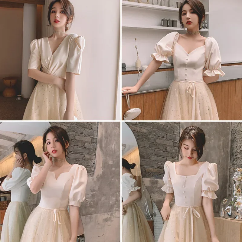 Women Luxurious Champagne Long Dress Sexy V-neck Boho Dresses 2023 Summer Vintage Elegant Party Short Sleeve Dress Vestidos Mesh
Women Luxurious Champagne Long Dress Sexy V-neck Boho Dresses 2023 Summer Vintage Elegant Party Short Sleeve Dress Vestidos Mesh