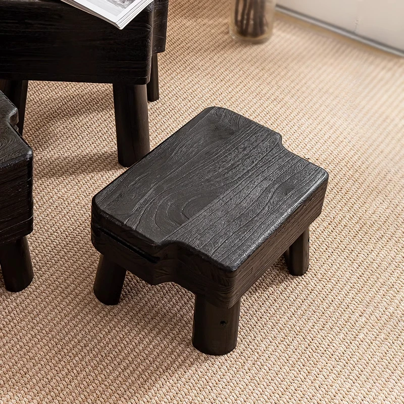 Solid Wood Hallway Ottoman Wabi-Sabi Tea Tables with Convex Surface Mortise-Tenon Shoe Bench Minimalist Living Room Side Table
Solid Wood Hallway Ottoman Wabi-Sabi Tea Tables with Convex Surface Mortise-Tenon Shoe Bench Minimalist Living Room Side Table