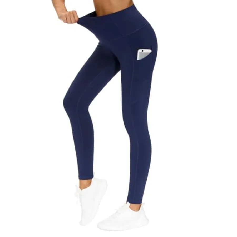 Thick High Waist Yoga Pants with Pockets, Tummy Control Workout Running Yoga Leggings for Women
Thick High Waist Yoga Pants with Pockets, Tummy Control Workout Running Yoga Leggings for Women