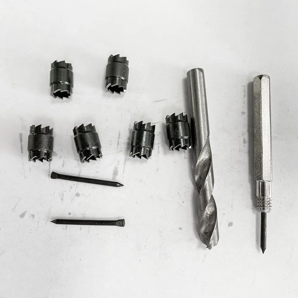Набор из 9 сверл для точечной сварки: высокопрочные, из быстрорежущей стали, эффективные и простые в использовании инструменты для удаления точечной сварки
Набор из 9 сверл для точечной сварки: высокопрочные, из быстрорежущей стали, эффективные и простые в использовании инструменты для удаления точечной сварки