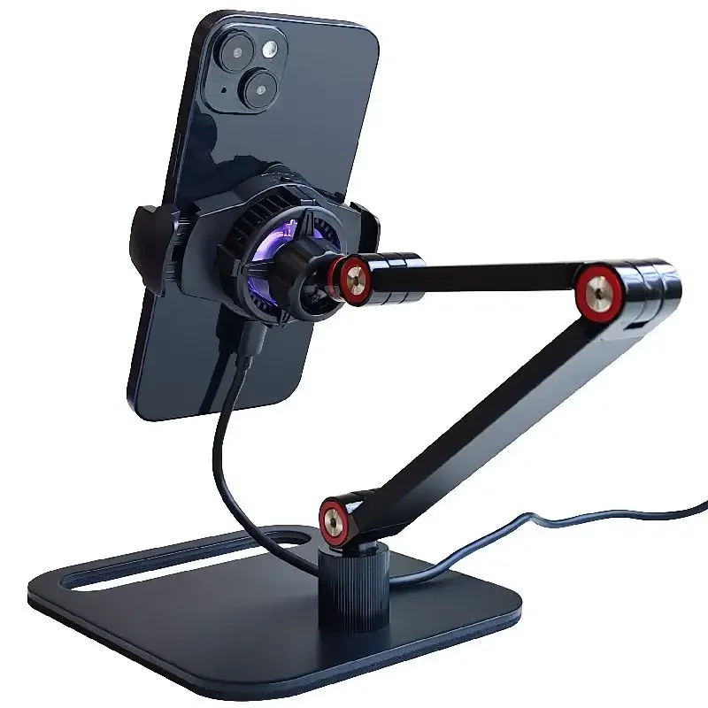 Mobile phone radiator, cooler, semiconductor refrigeration ultra-quiet back clip, integrated bracket
Mobile phone radiator, cooler, semiconductor refrigeration ultra-quiet back clip, integrated bracket