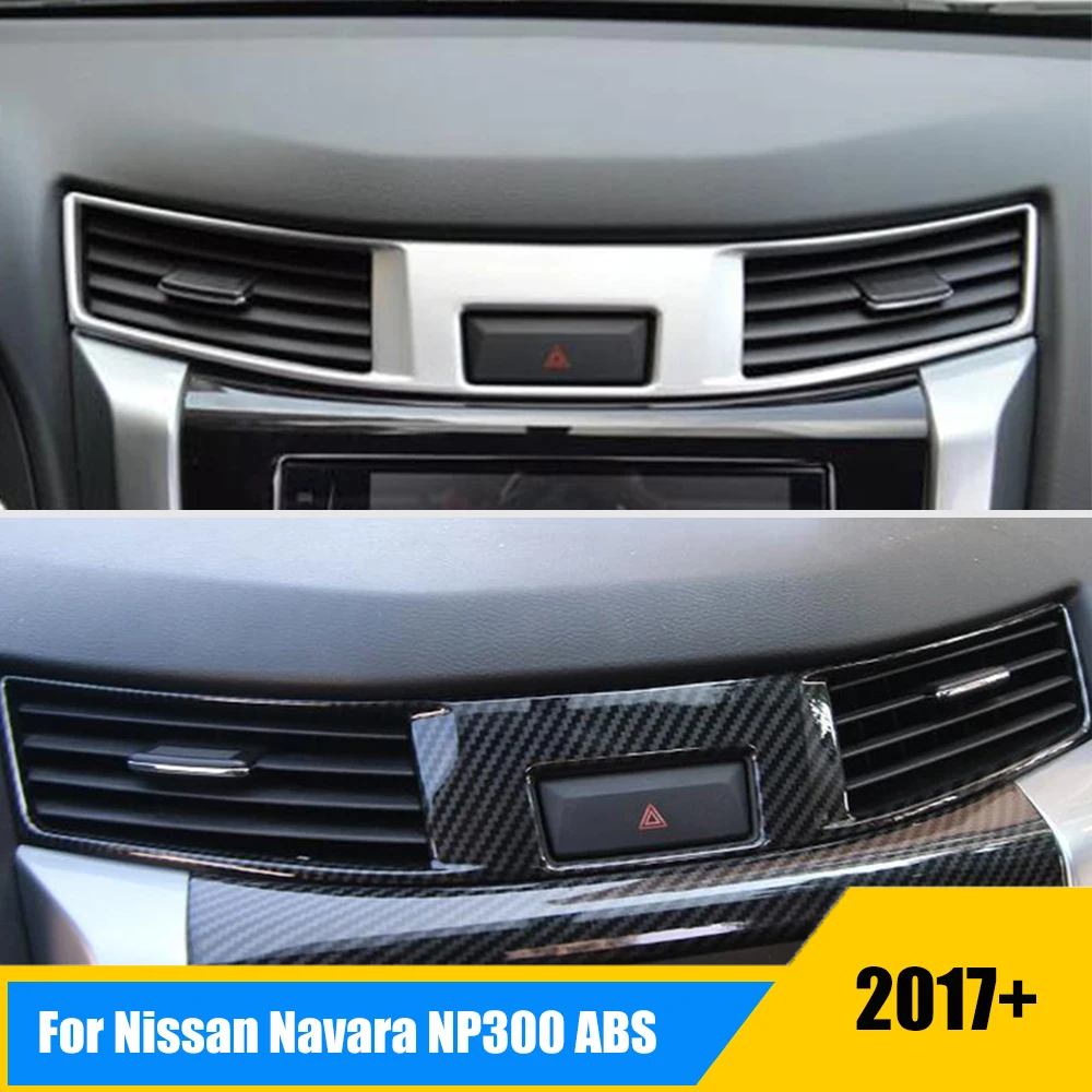 ABS Plastic For Nissan Navara NP300 accessories 2017 2018 2019 Car middle air outlet Decoration Cover Trim Car Styling
ABS Plastic For Nissan Navara NP300 accessories 2017 2018 2019 Car middle air outlet Decoration Cover Trim Car Styling